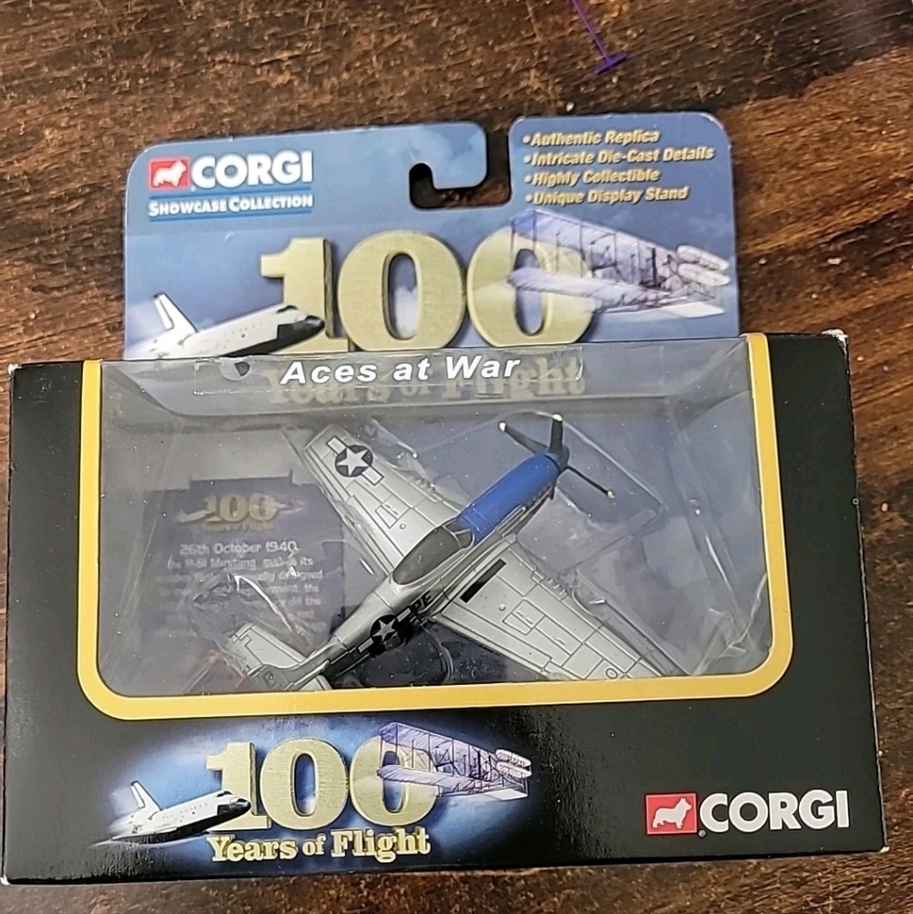 Corgi 100 years of flight P-51 Mustang - New In Box